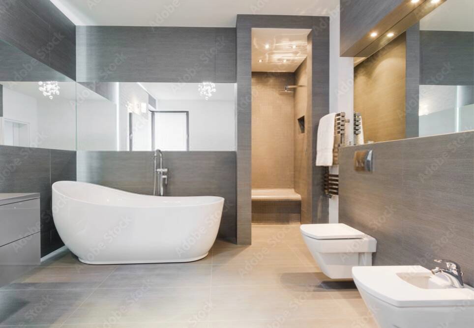 Toiltet and bathroom installations
